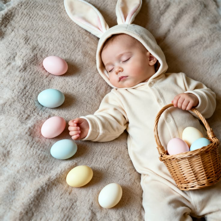 baby easter photo ideas