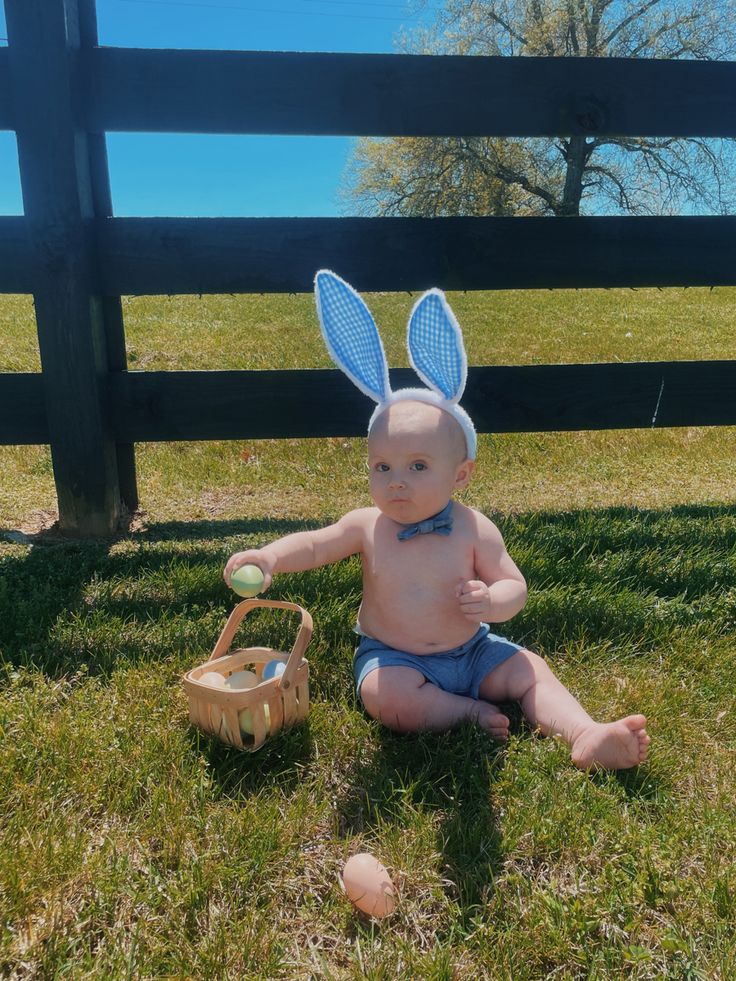 baby easter photo ideas