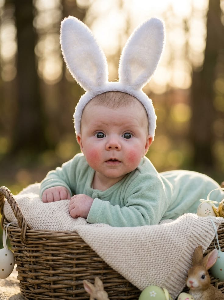 baby easter photo ideas