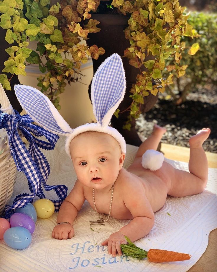baby easter photo ideas