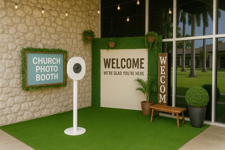 church photo booth ideas