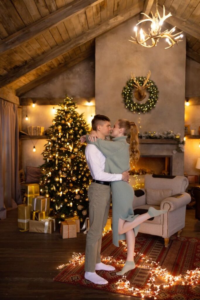 couple christmas photo ideas