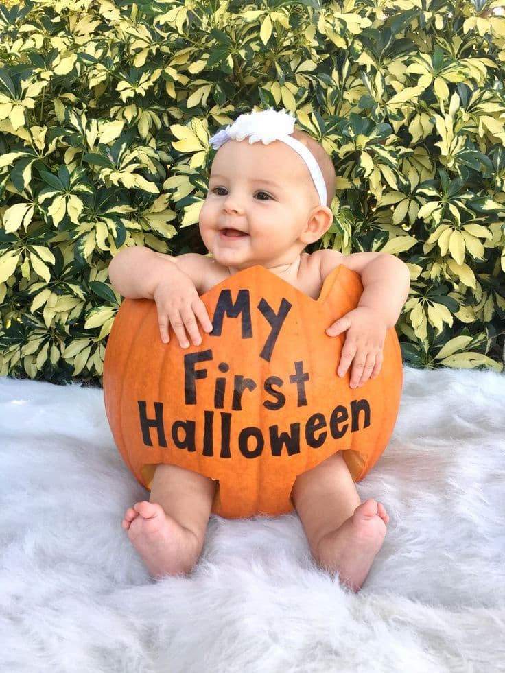 baby halloween photo ideas