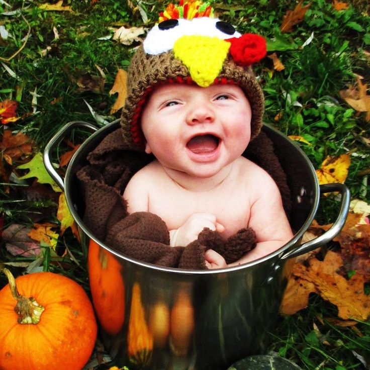 baby's first thanksgiving photo ideas