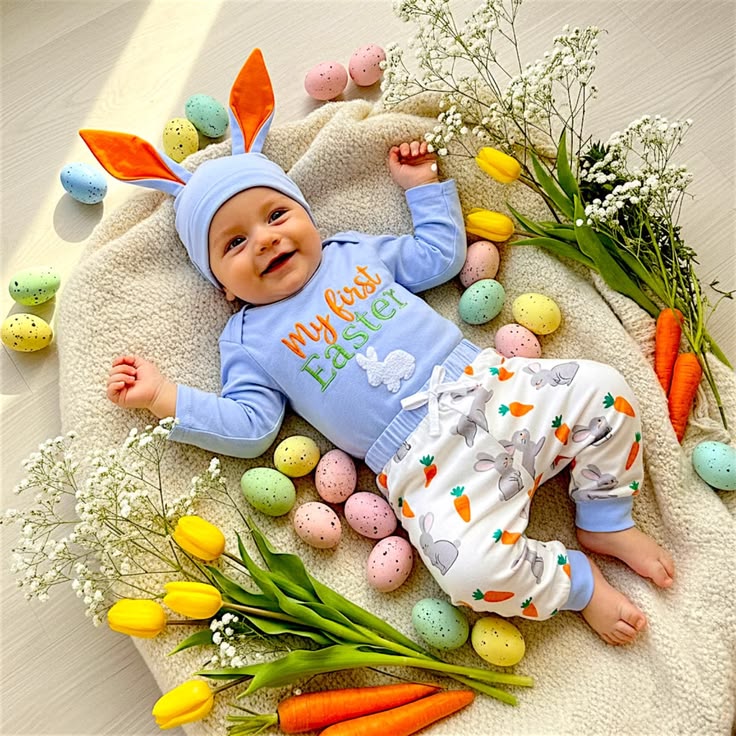 baby easter photo ideas