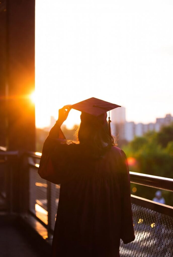 cap and gown photo ideas