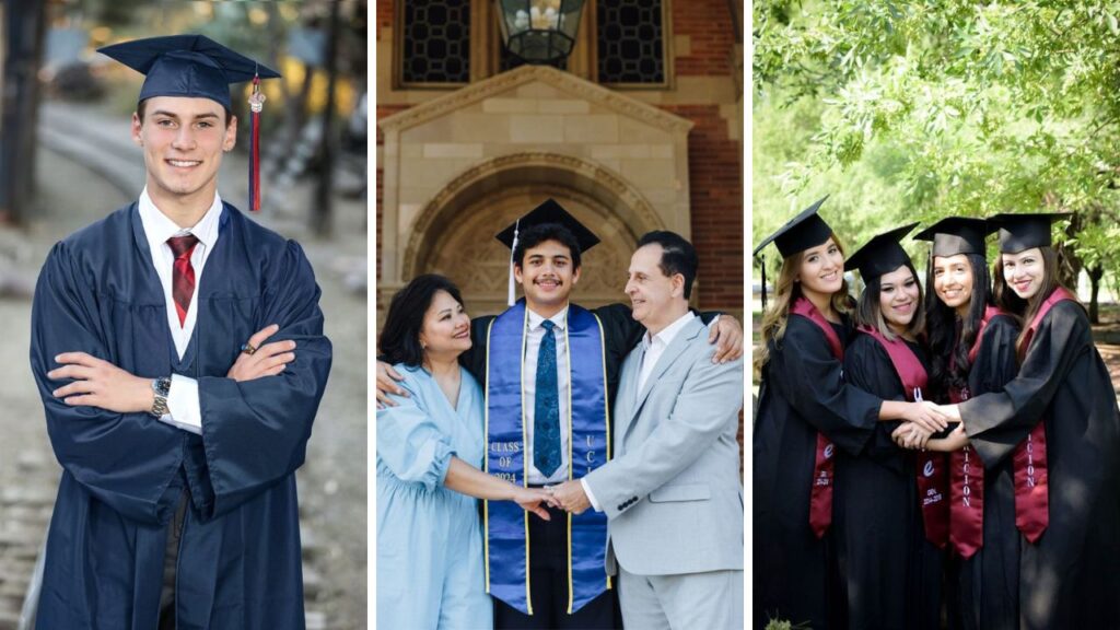 cap and gown photo ideas