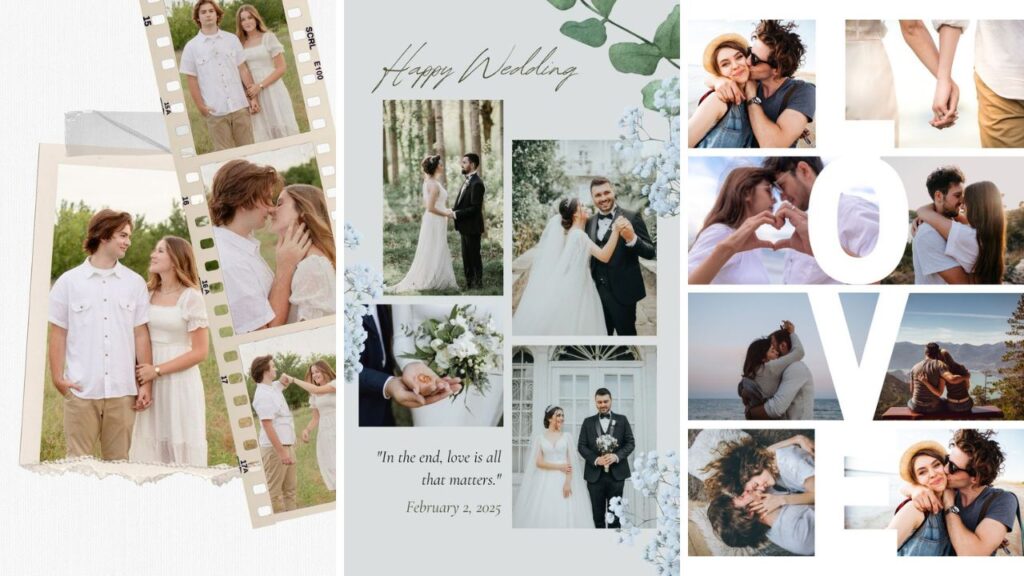 couple photo collage ideas