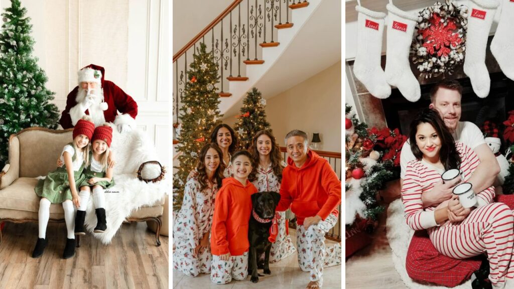 at home christmas photo ideas