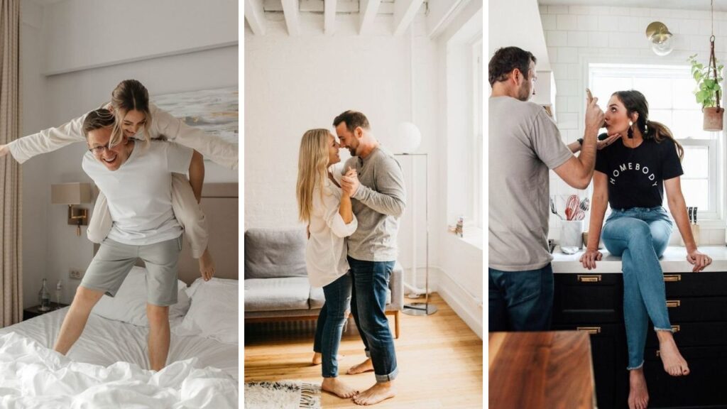 couple photo ideas at home