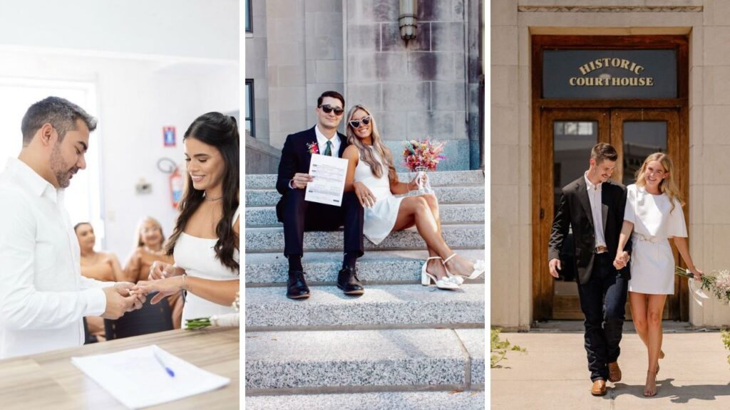 courthouse wedding photo ideas