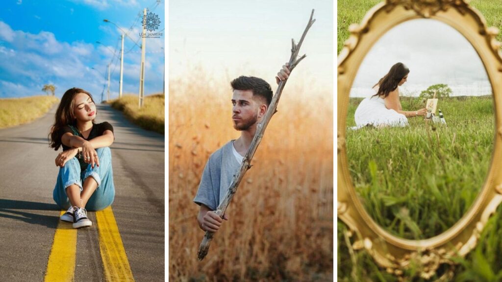 creative senior photo ideas