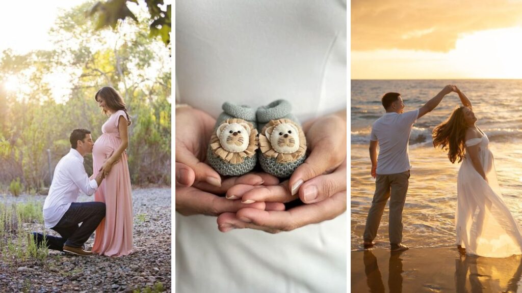 cute maternity photo ideas