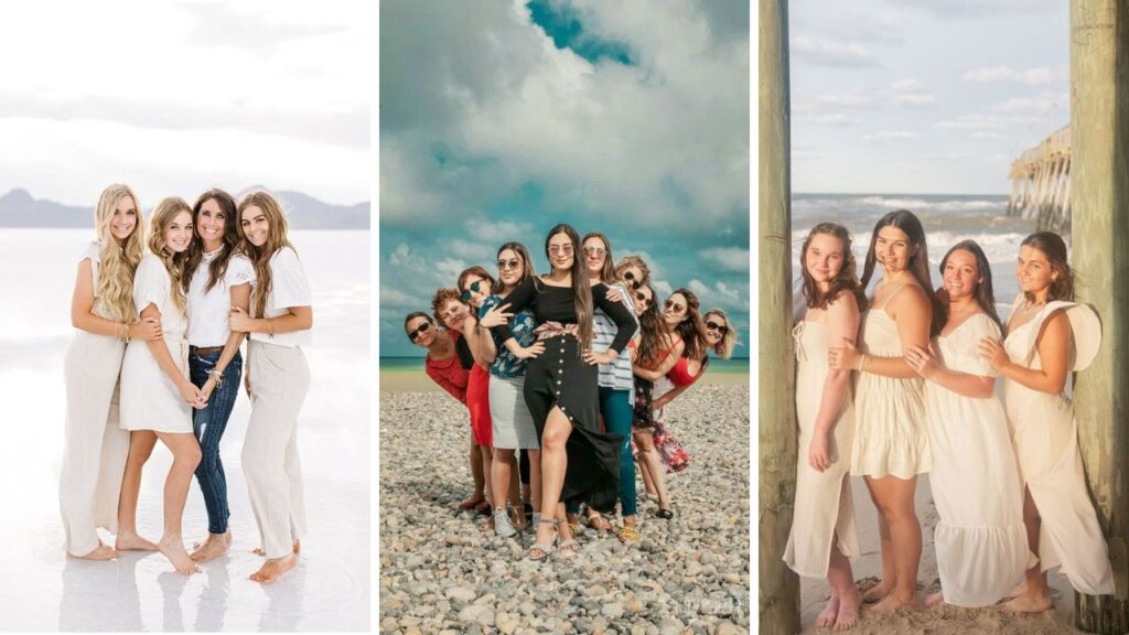 beach group photo ideas