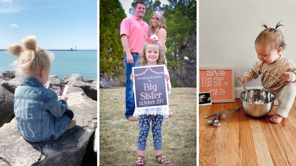 big sister announcement photo ideas