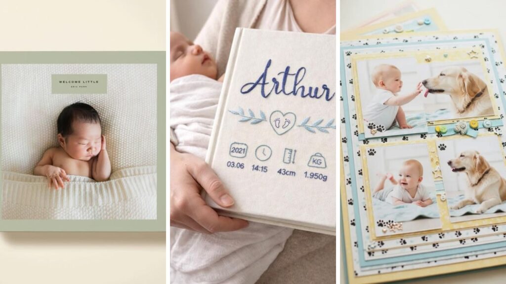 baby photo album ideas