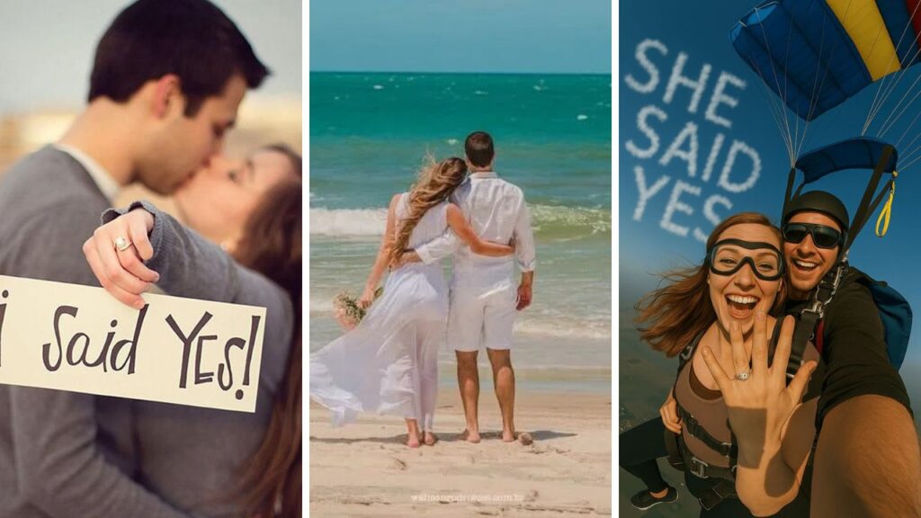 unique engagement photo ideas