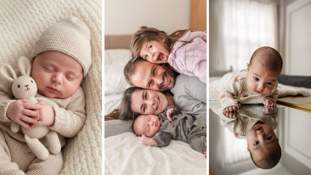 baby photo ideas at home