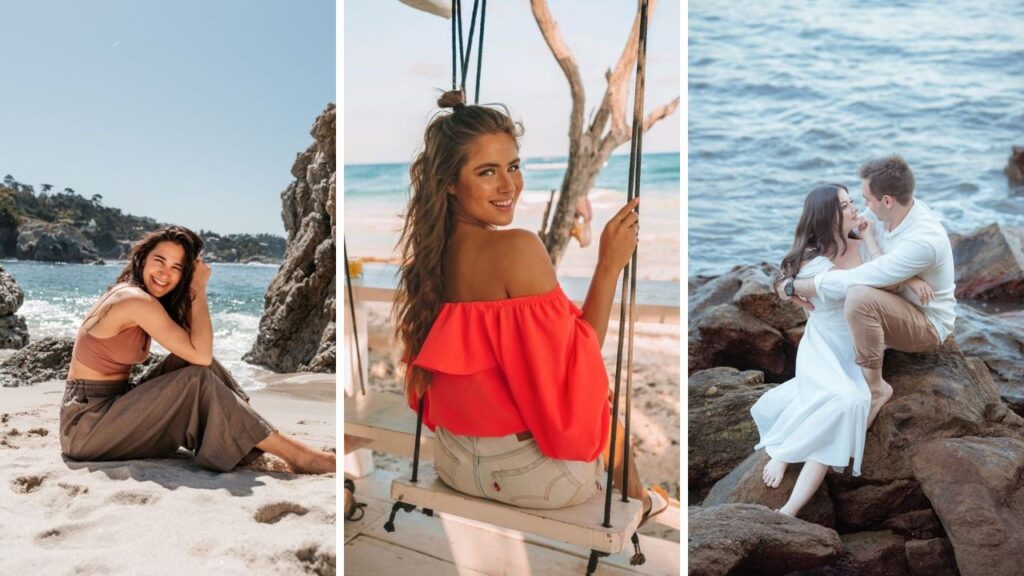beach vacation photo ideas