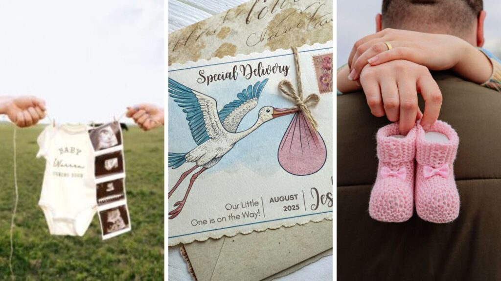 baby announcement photo ideas