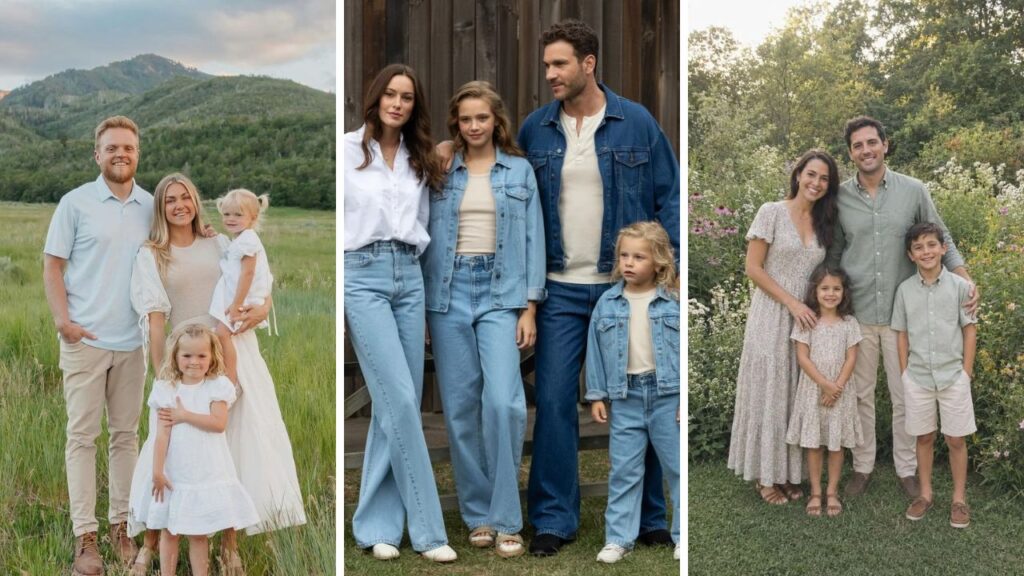 casual family photo outfit ideas