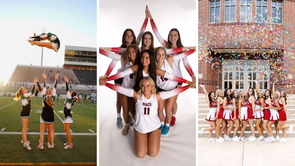 cheer photo ideas