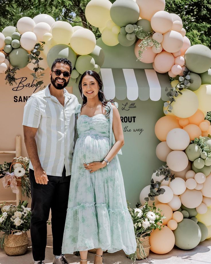 baby shower photo backdrop ideas