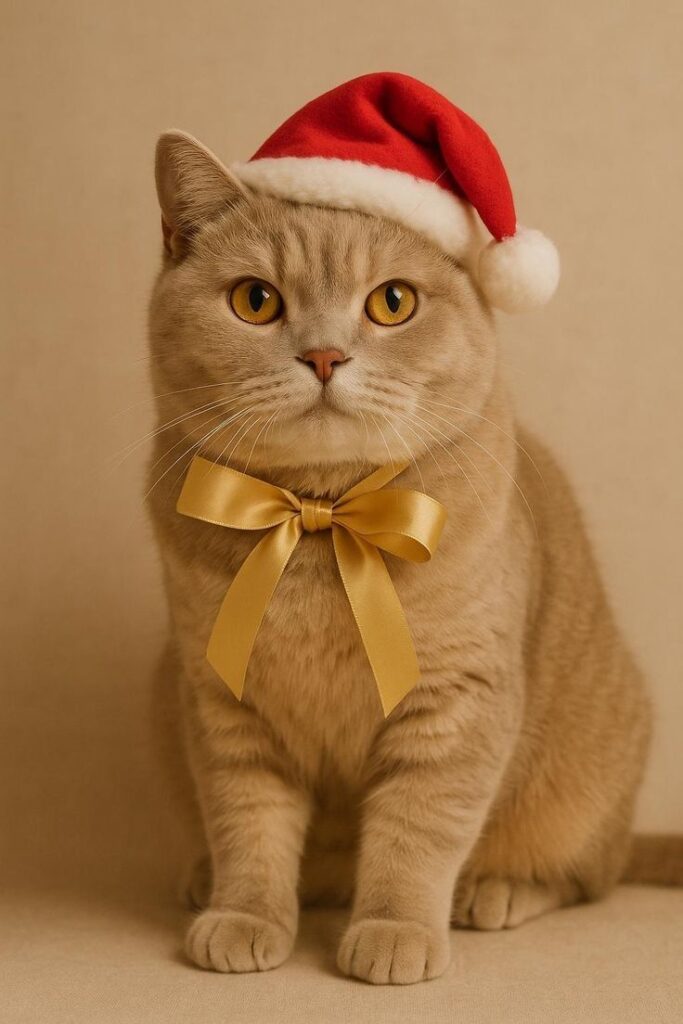 cat christmas photo ideas