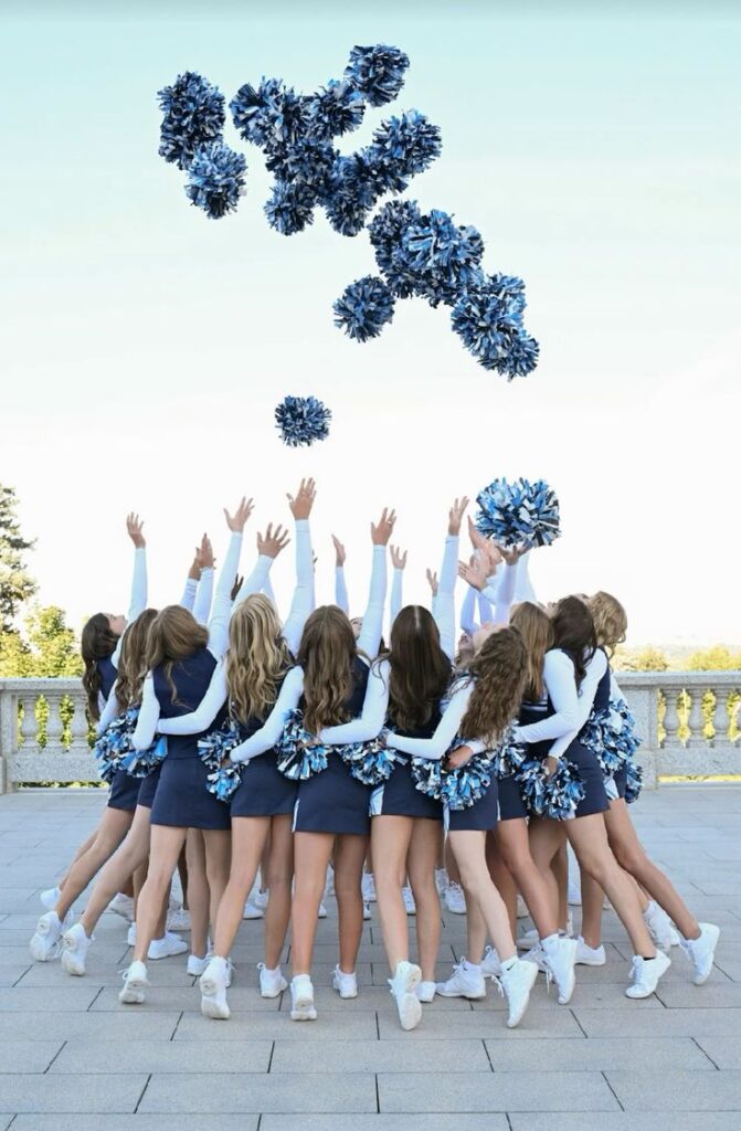 cheer photo ideas