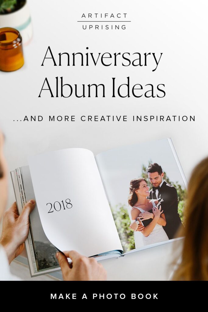 anniversary photo book ideas