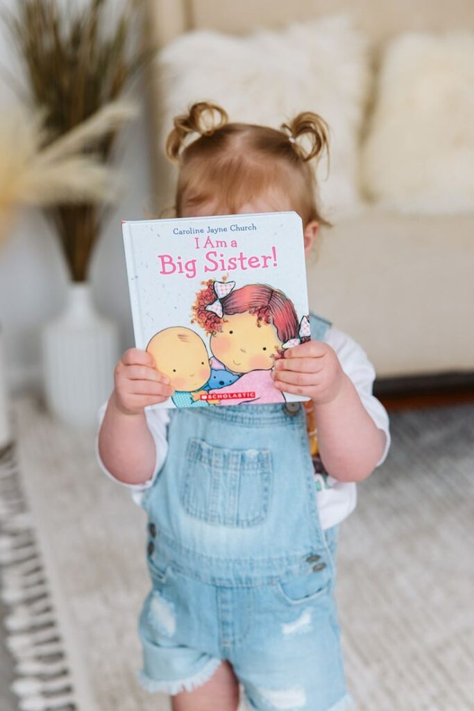 big sister announcement photo ideas