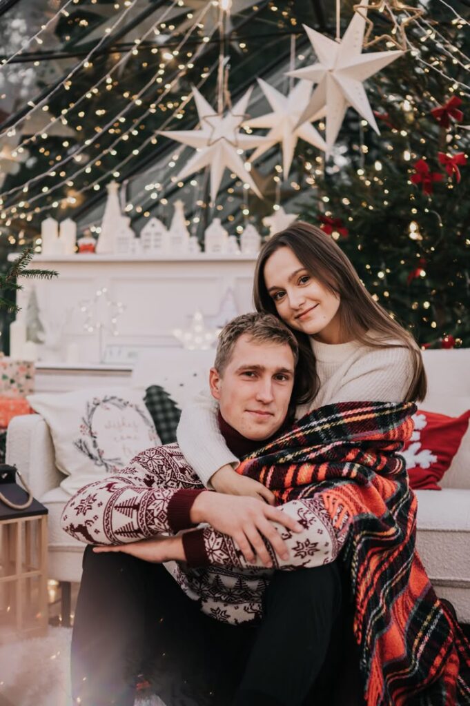 couple christmas card photo ideas