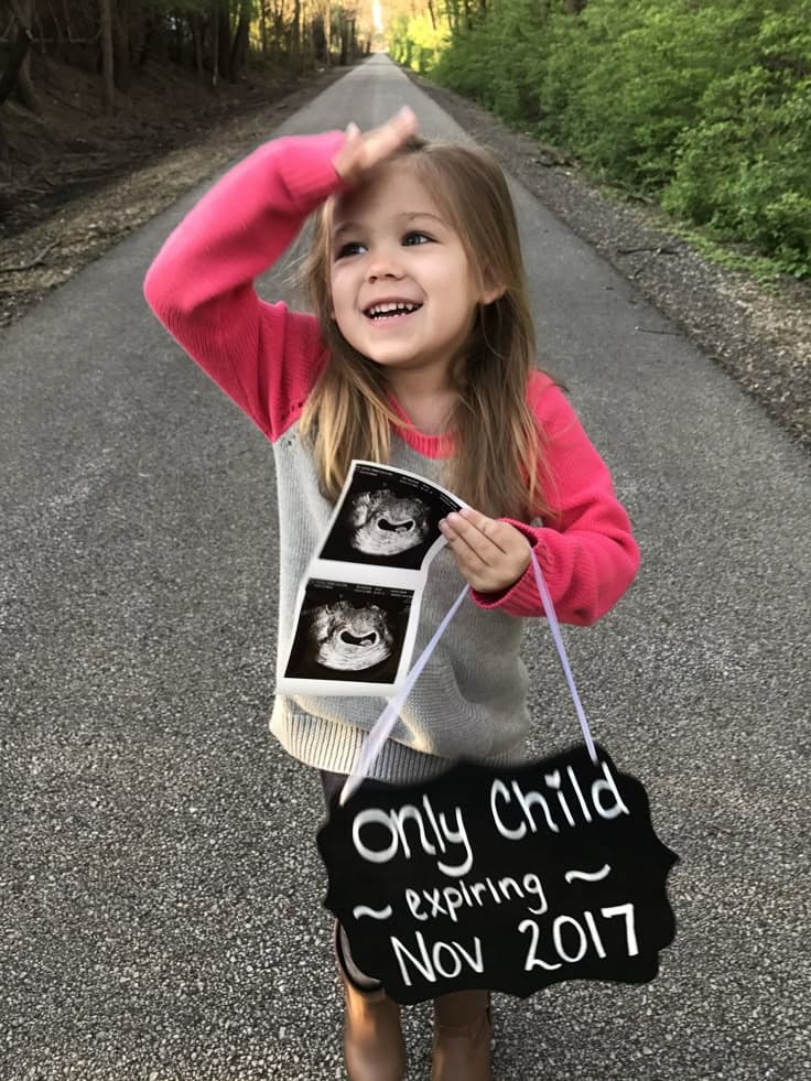 big sister announcement photo ideas