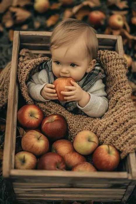 baby's first thanksgiving photo ideas