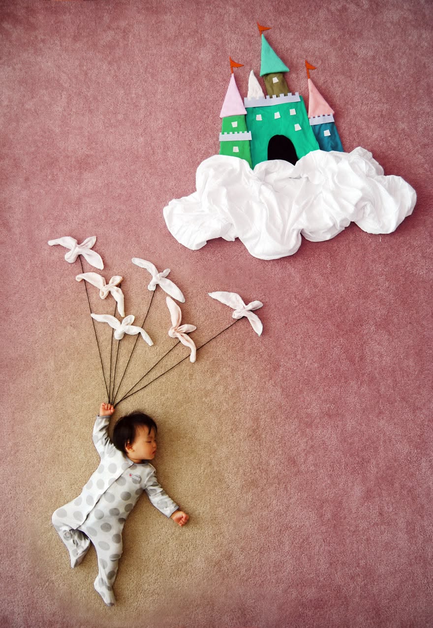 1 month baby photoshoot at home