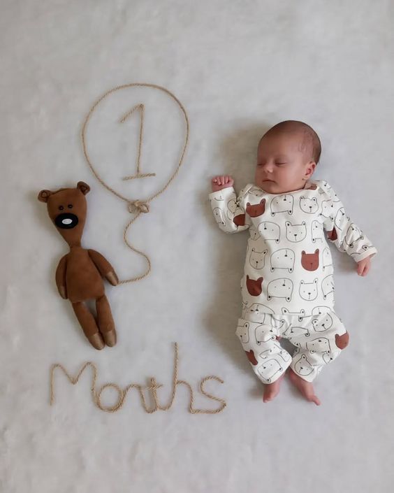 1 to 12 month baby photo ideas boy