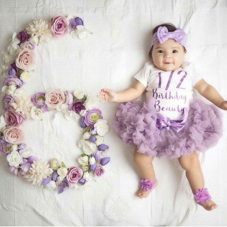 1 to 12 month baby photo ideas girl