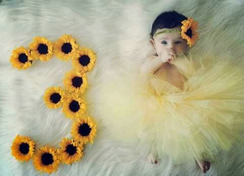 1 to 12 month baby photo ideas girl
