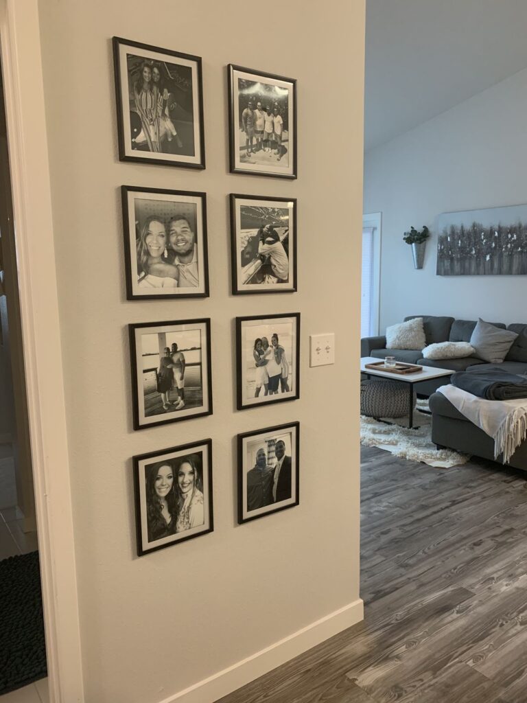 cute photo wall ideas
