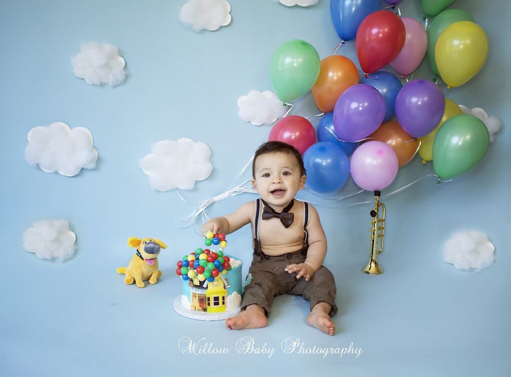 6 month baby boy photoshoot ideas at home