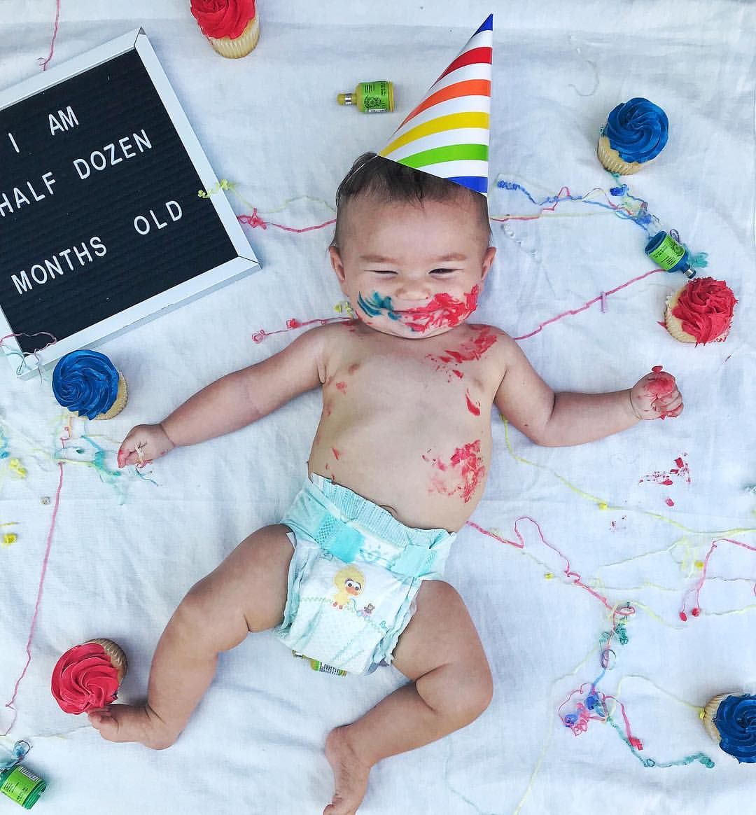 6 month baby boy photoshoot ideas at home