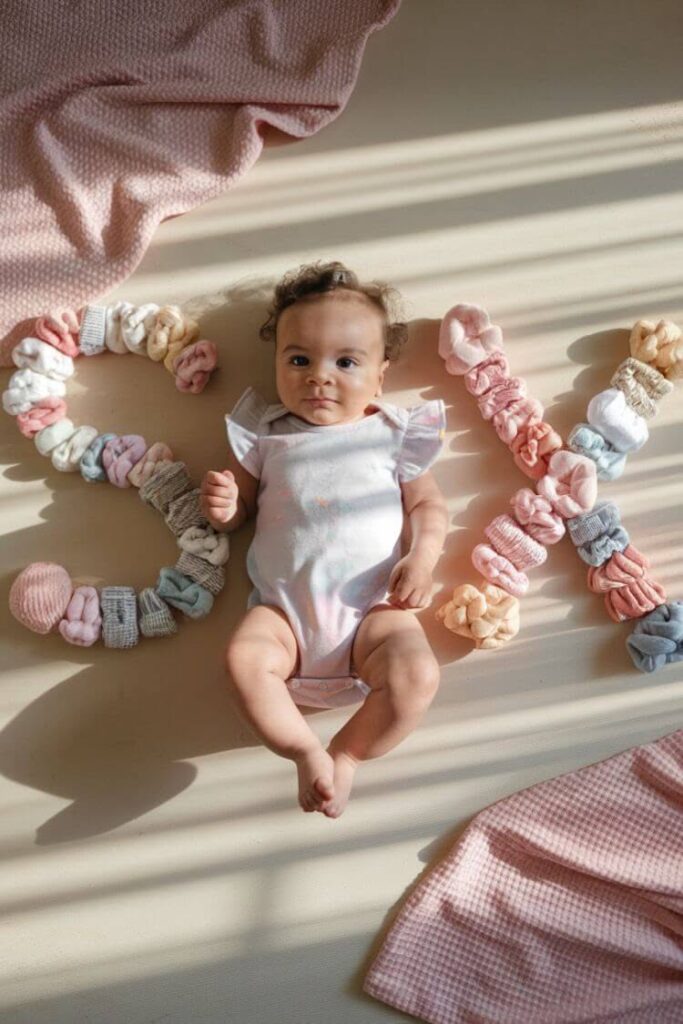6 month baby photoshoot ideas