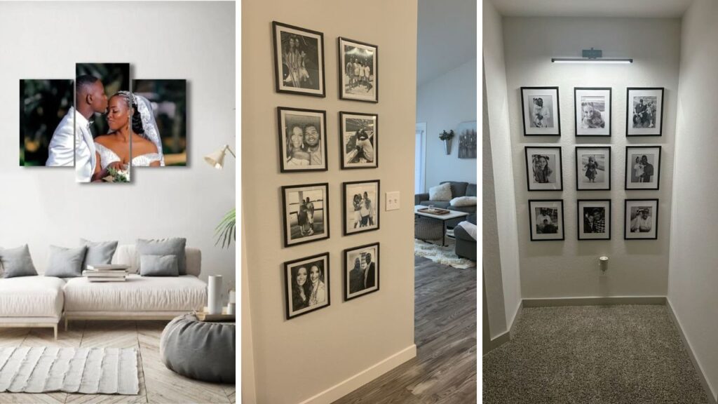 cute photo wall ideas