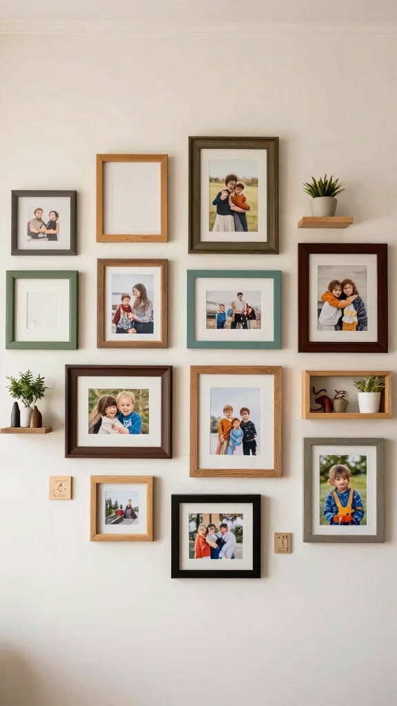 cute photo wall ideas