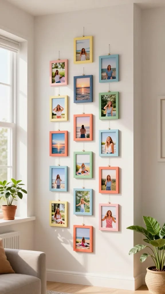 cute photo wall ideas
