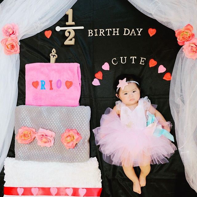 6 month baby photoshoot ideas
