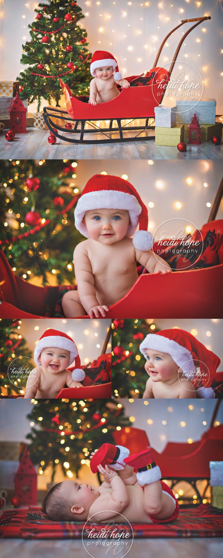 christmas baby photoshoot ideas
